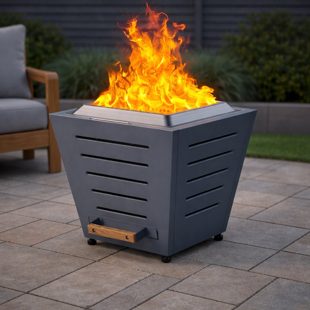 Terra 20" Smokeless Fire Pit, Slate Gray