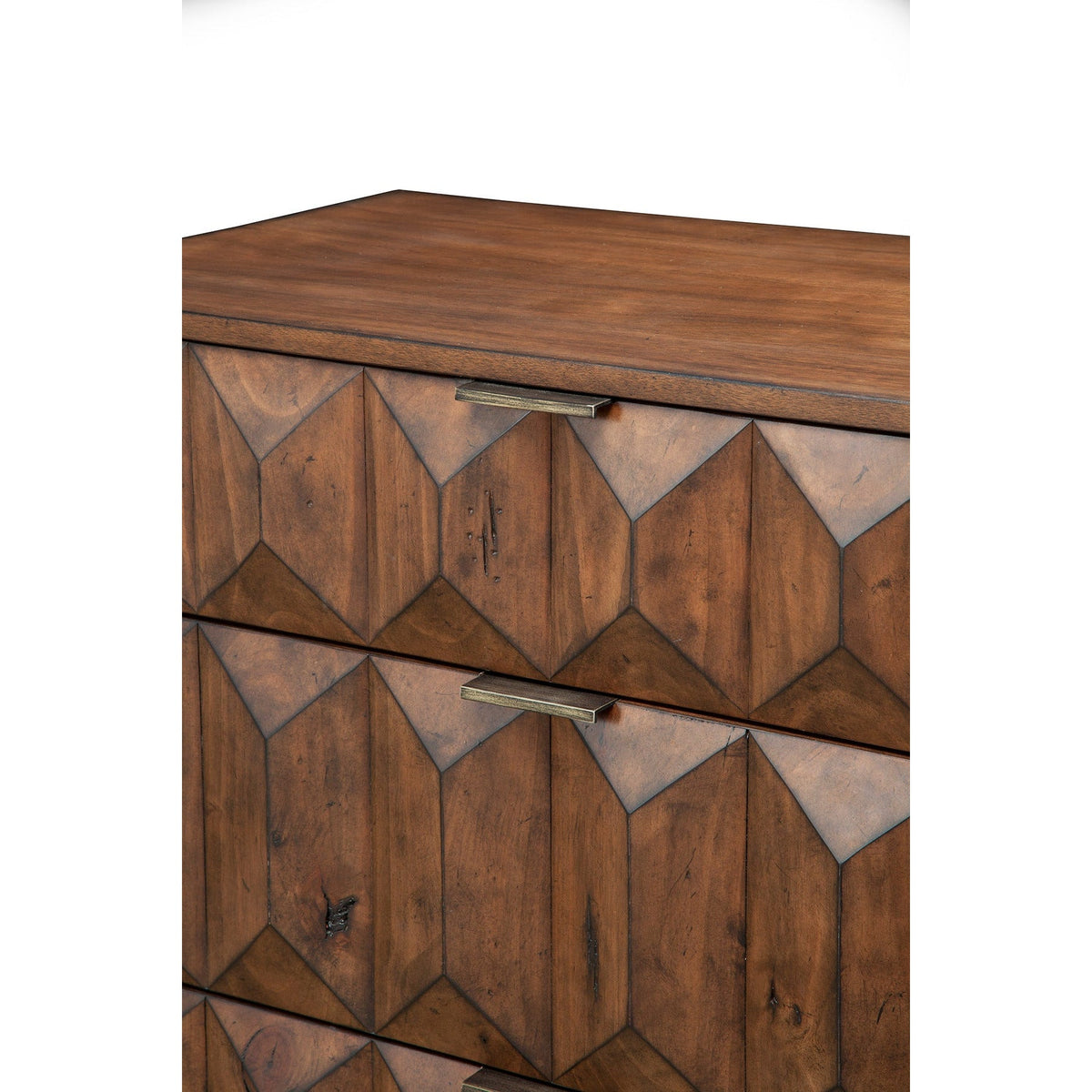 Trig 6 Drawer Dresser, Mahogany
