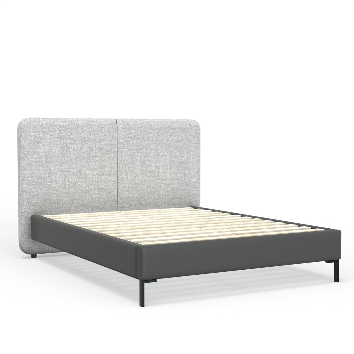 Walden Full Bed, Light & Dark Grey