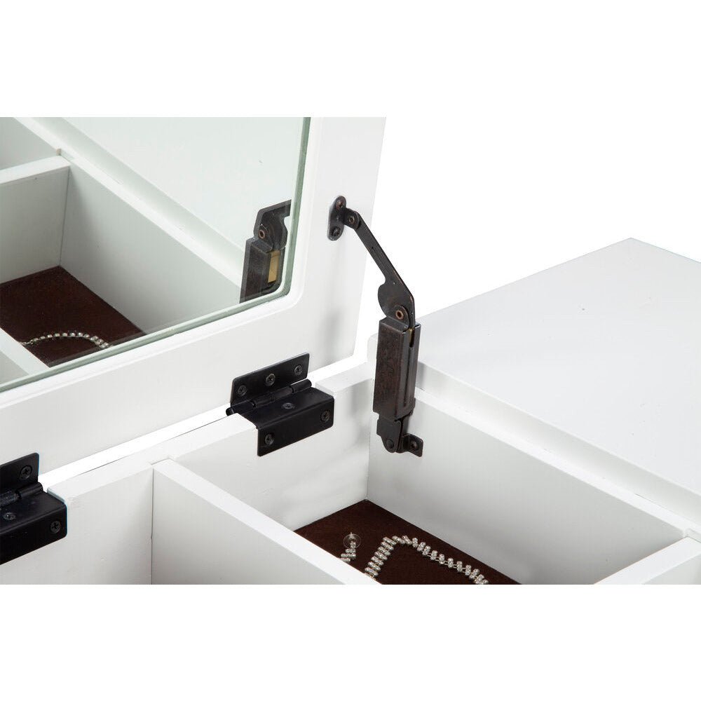 White Pearl Bedroom Vanity