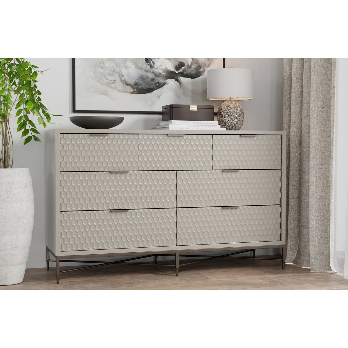 Milo Dresser - Cement Gray