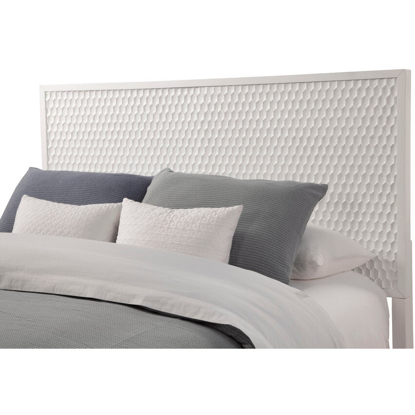 White Pearl Queen Headboard