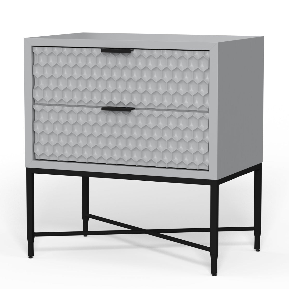 Milo Nightstand - Sky Gray