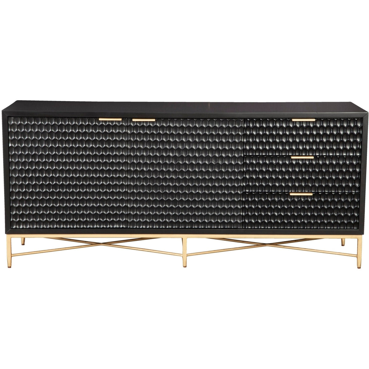 Black Pearl TV Console