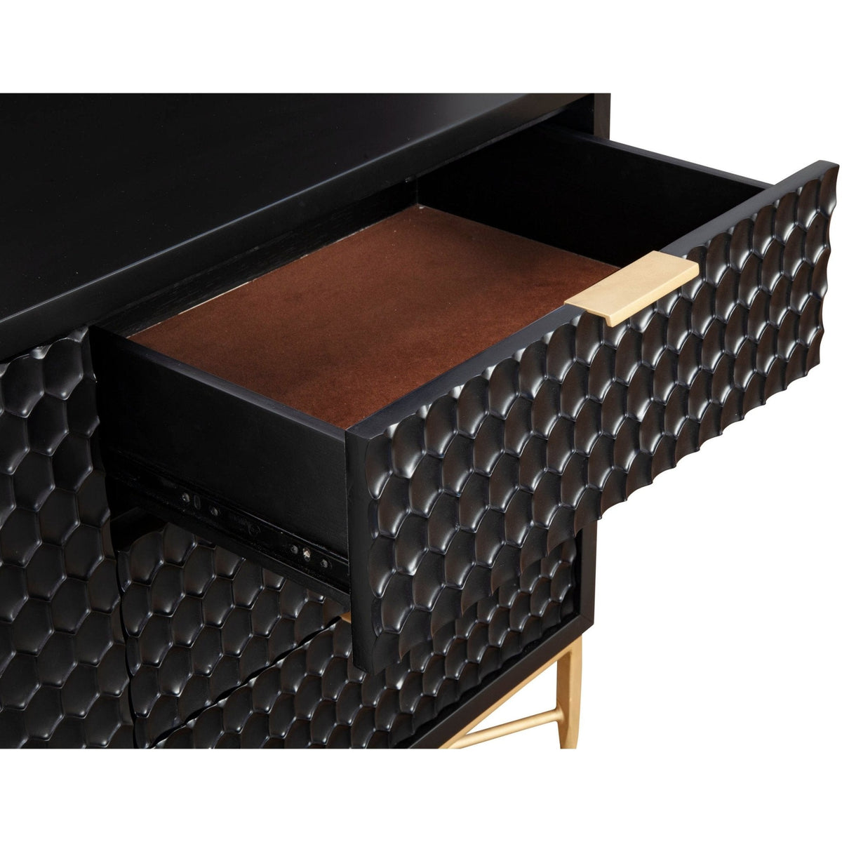 Black Pearl TV Console