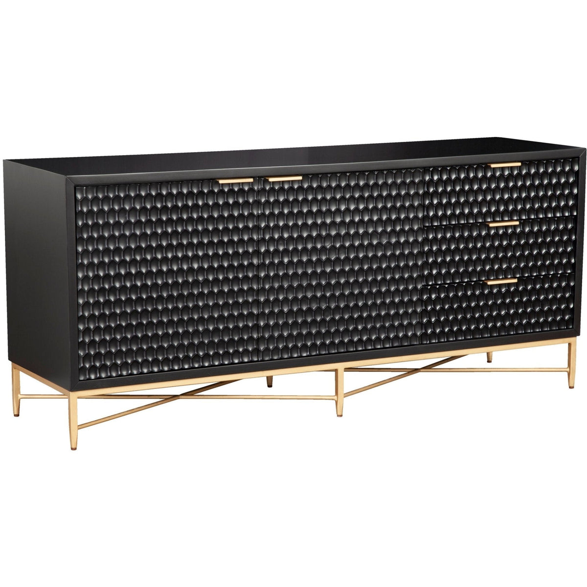 Black Pearl TV Console