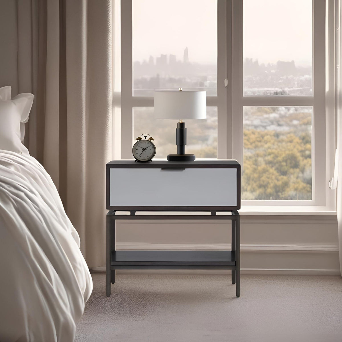 Wilmar Nightstand, Espresso