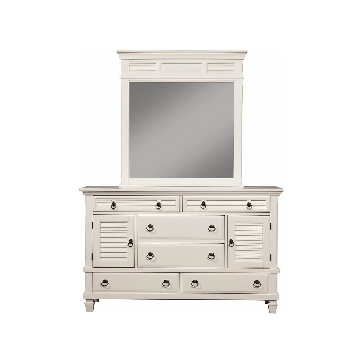 Winchester Dresser Mirror, White