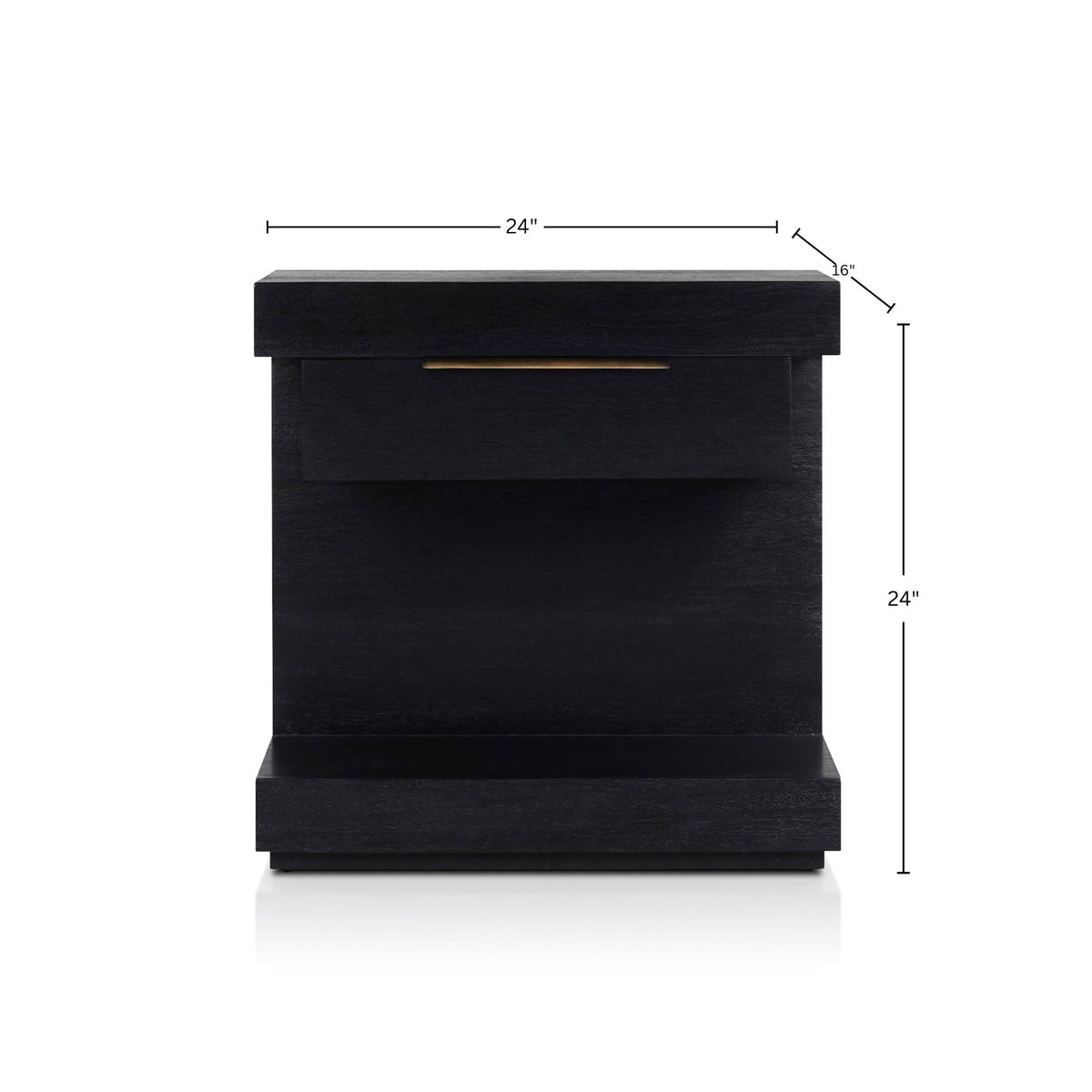Xavier Nightstand, Black