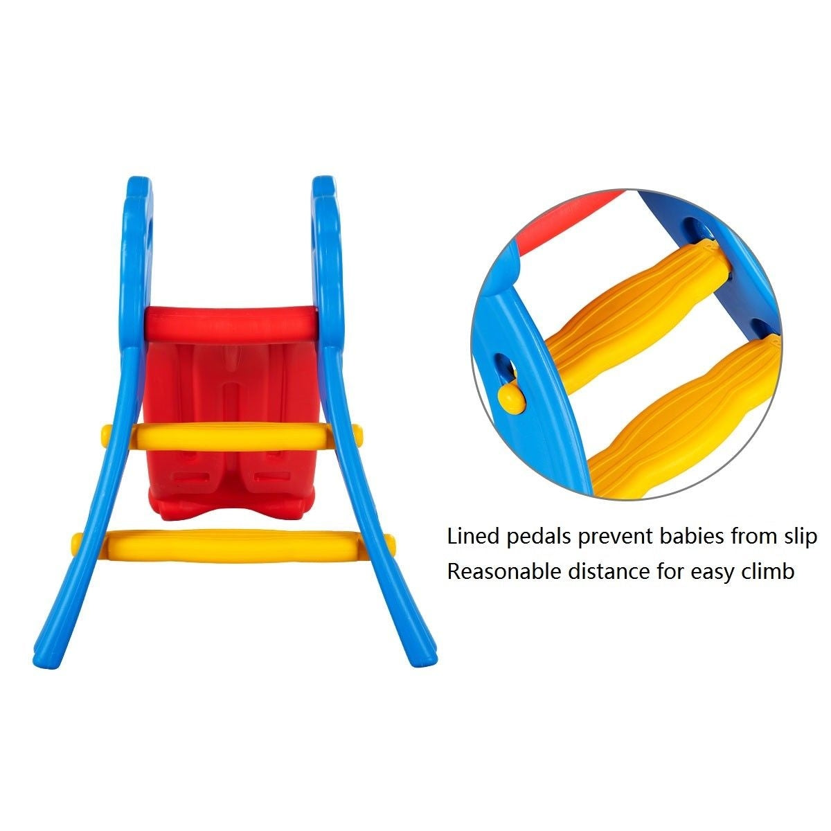 Indoor Outdoor Children Folding Up, Down Slide