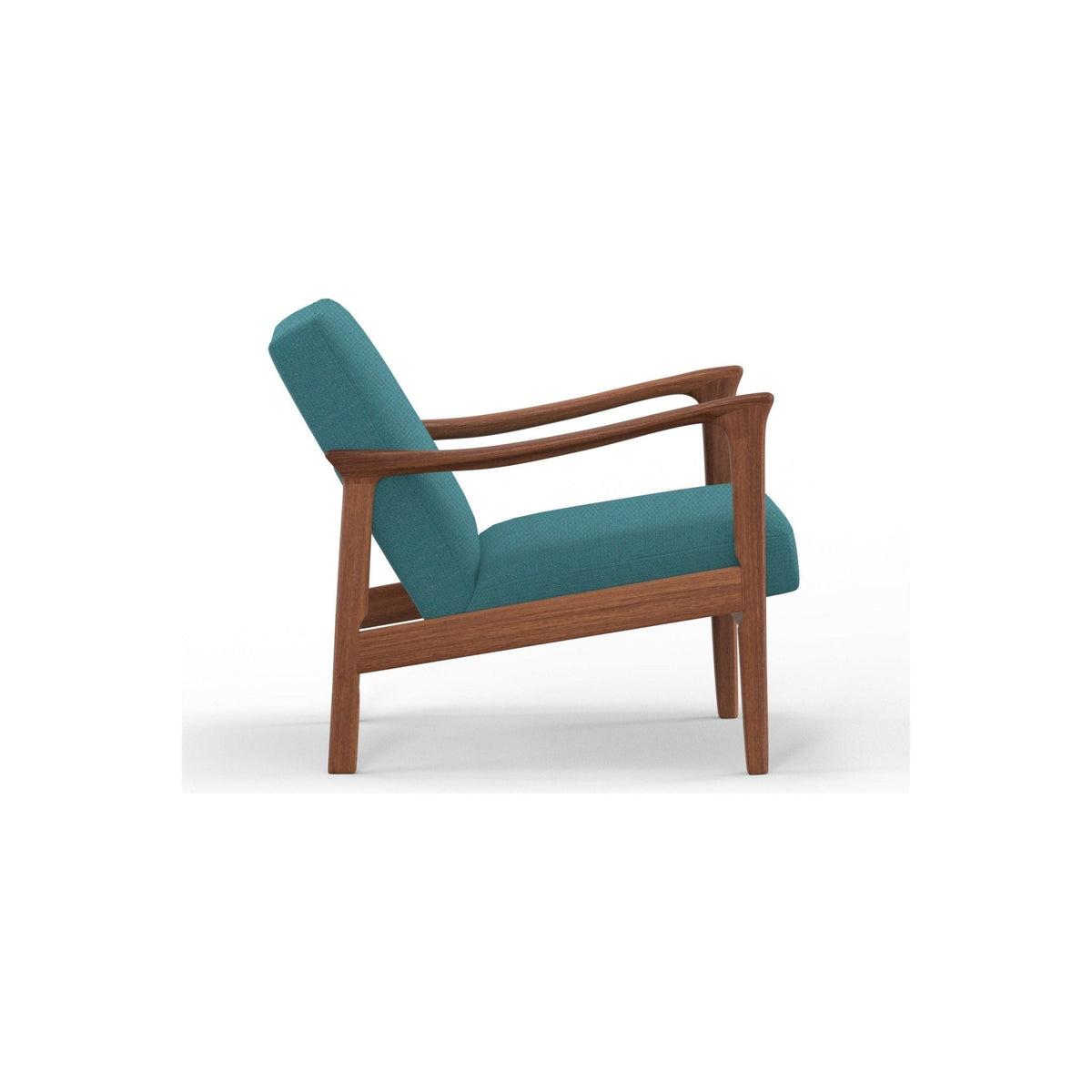 Zephyr Lounge Chair - Turquoise
