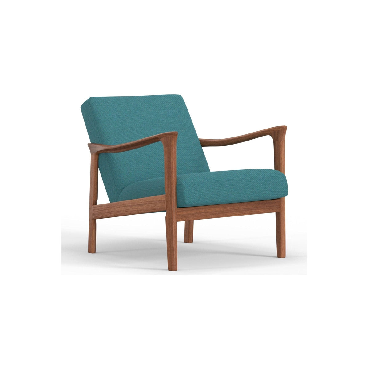 Zephyr Lounge Chair - Turquoise
